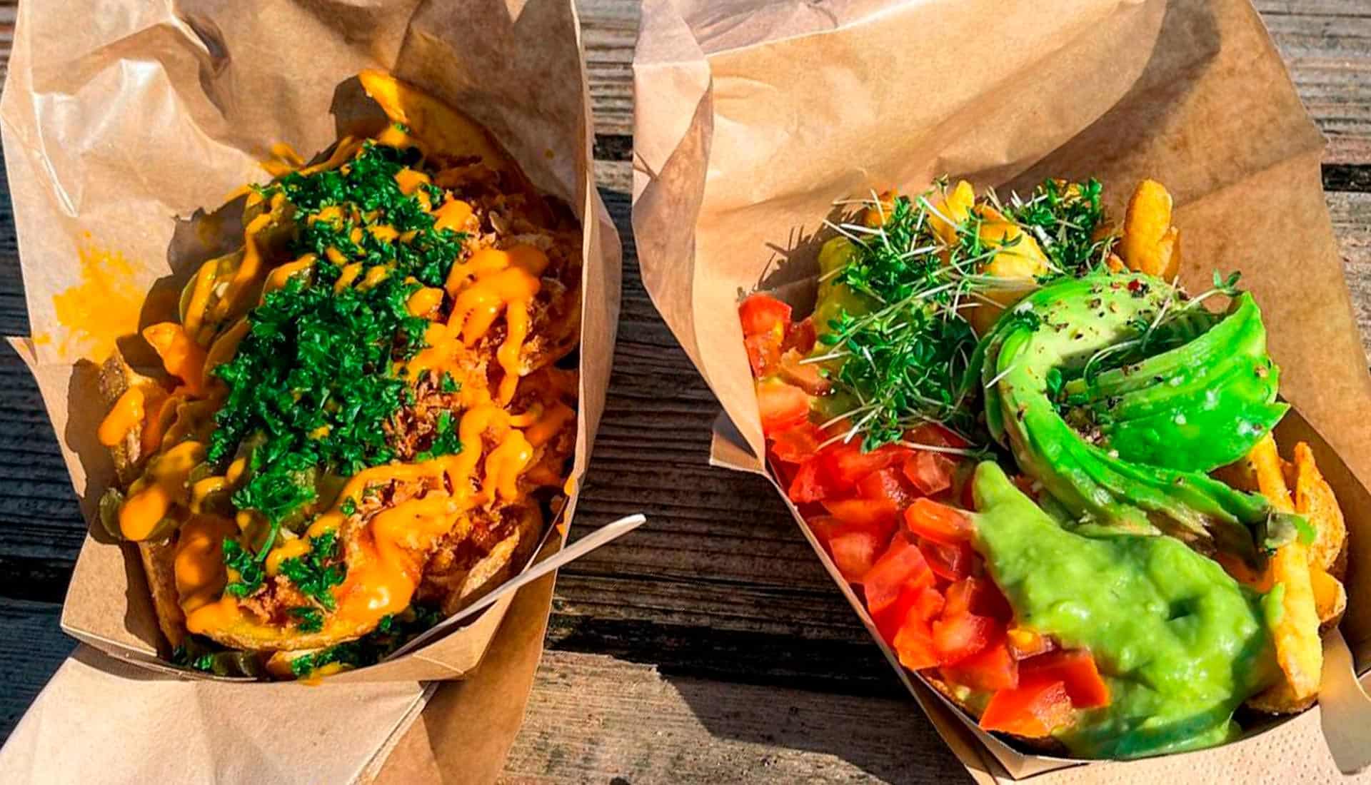 Fritten mit Toppings in der Frittenkombüse Kiel